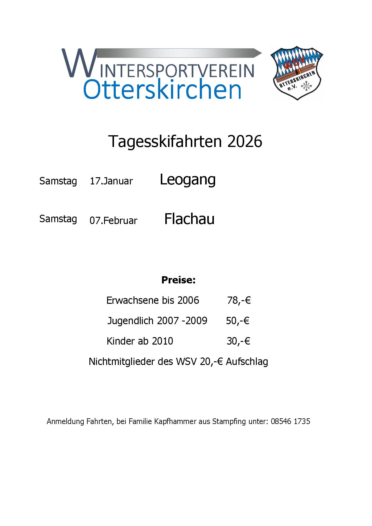 Plakat Fahrten 2025 26
